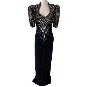 Won 1st Place in costume contest! Vintage 80's Alyce Designs 10  Gown